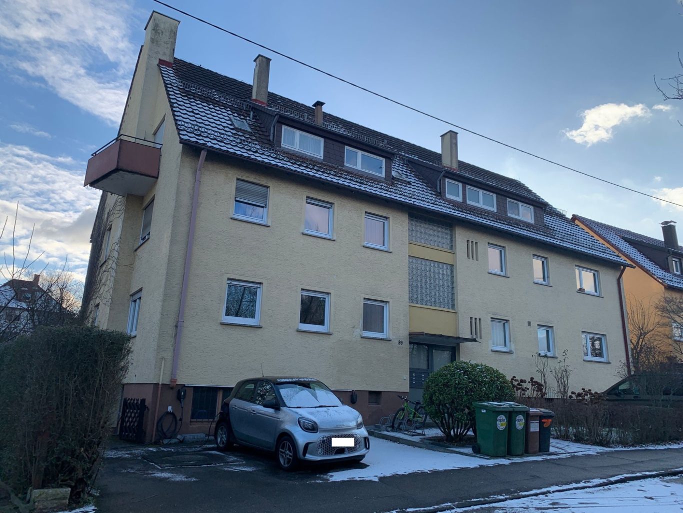 Stuttgart-Vaihingen - BJ: 1960/2002, MFH mit 6 Einheiten und 6 Stellplatzmöglichkeiten, Heizung: Öl Zentral Objekt in Stuttgart-Vaihingen